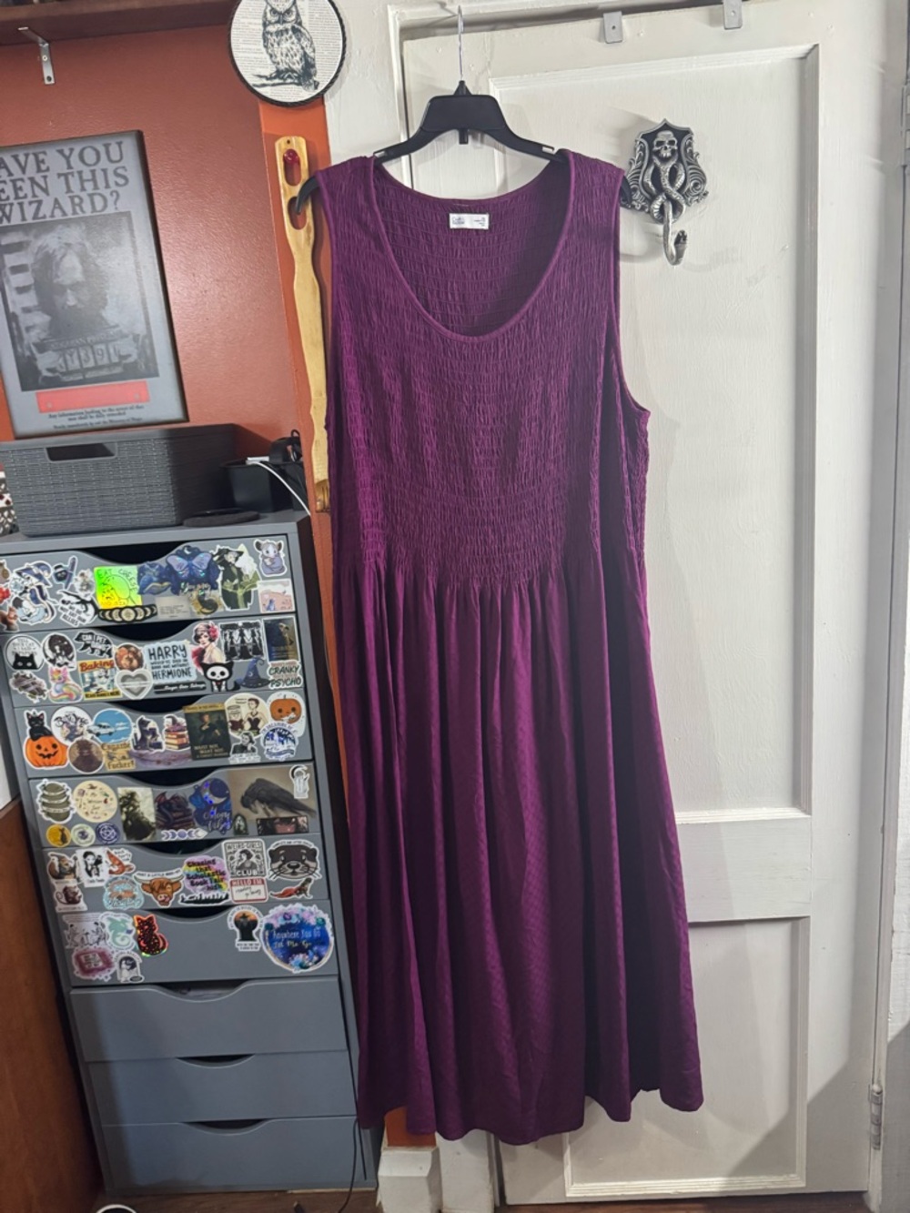 croft & barrow Plum Sleeveless Maxi Dress